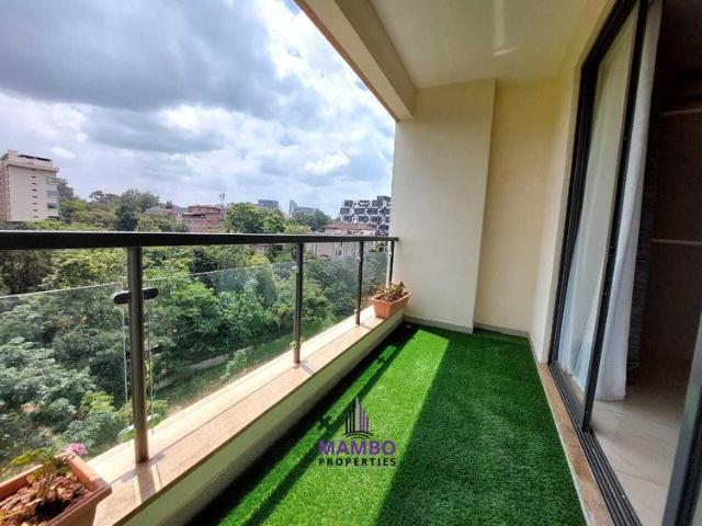 Modern 2 bedroom furnished and serviced apartment for rent in Kileleshwa