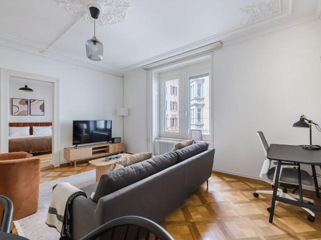 Modern 2 Bedroom Furnished Apartment in Enge, Zurich Amsterdam Apartments for Rent