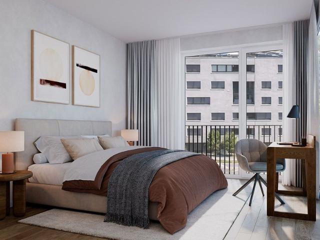 Modern 2½ room new build apartment with a well thought out floor plan