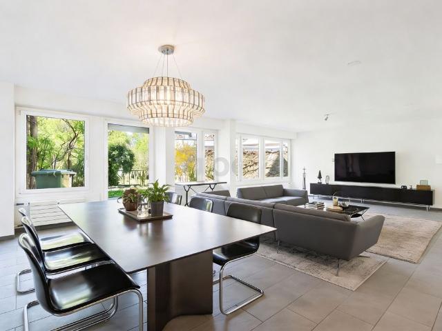 Modern 4.5 room garden apartment in a central location, Basel