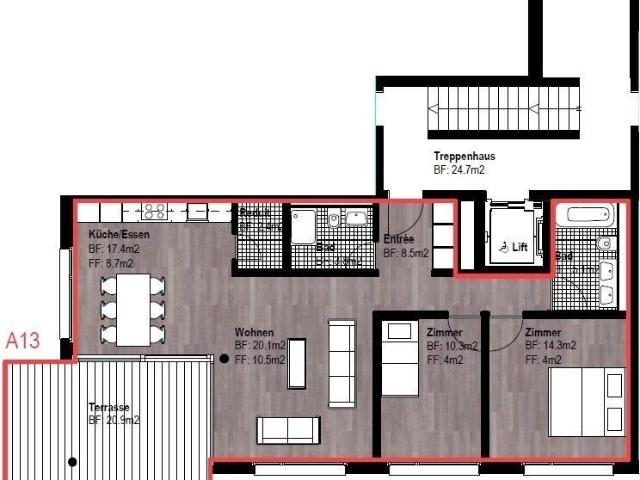Modern and quiet living in a rural location