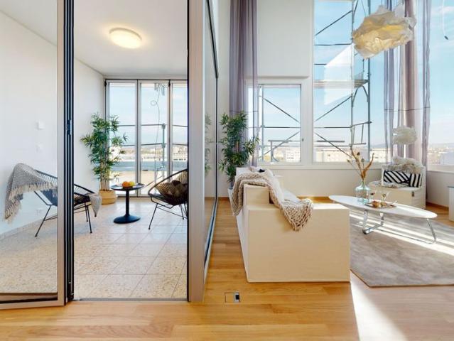Modern apartment directly on the Dreispitz