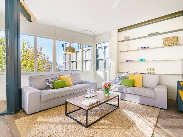 Modern apartment in Madrid's financial district