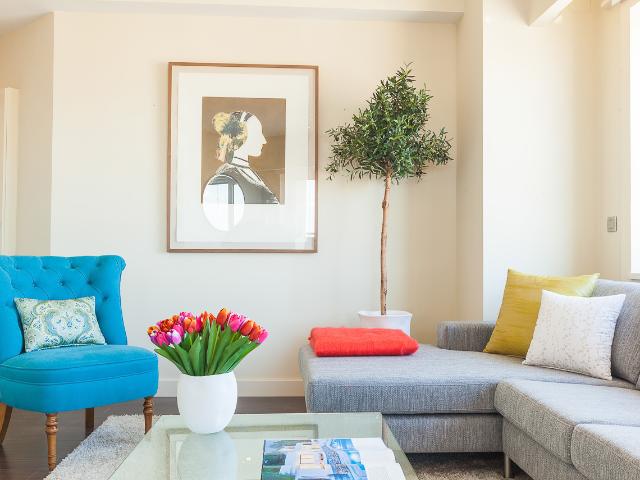 Modern apartment with communal pool in Madrid