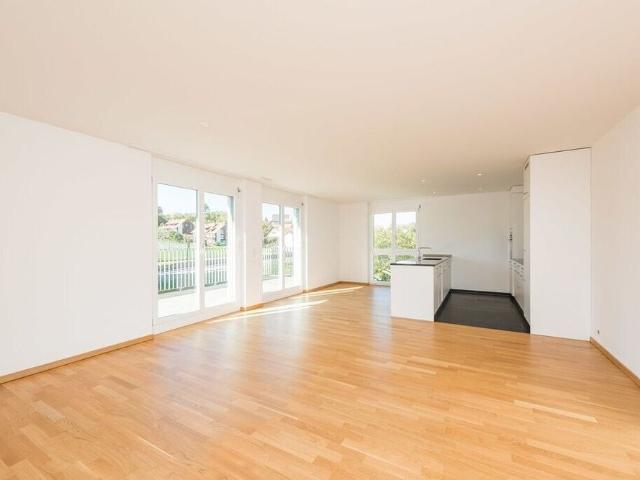 Modern apartment with large balcony