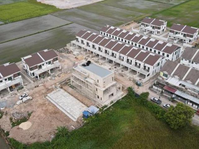 Modern Design Double Storey Terrace House For Sale In Alor Setar