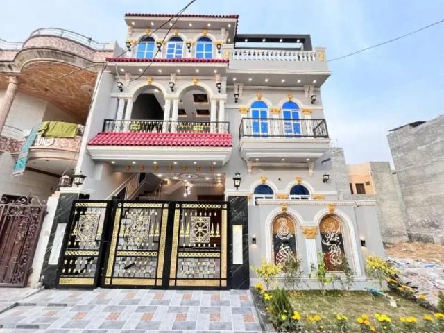Modern Design 6 Marla Brand New House For Sale In Al Ahmad Garden Housing Scheme Lahore GT Road ID 102215