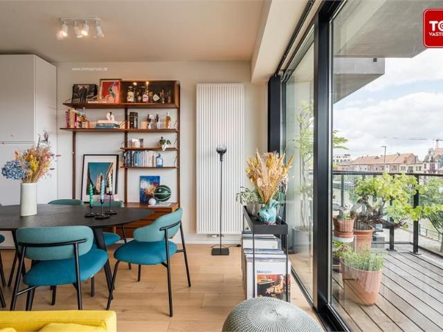 Modern en energiezuinig appartement met zicht op het water en zicht op de binnentuin
