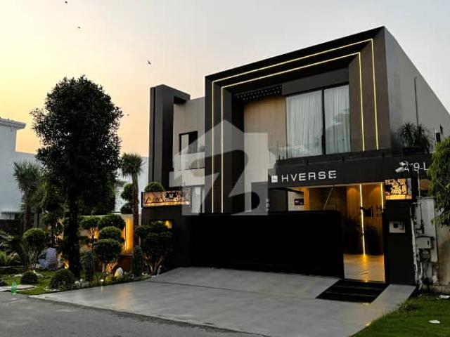 Modern elevation | full basement with swimming pool | fully furnished house for sale in dha phase 5 | prime location