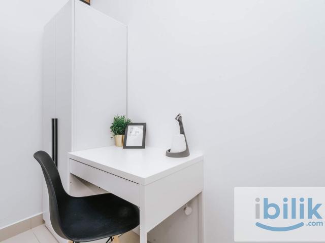 Modern fully furnished single room for male near mrt sentul barat & ktm sentul
