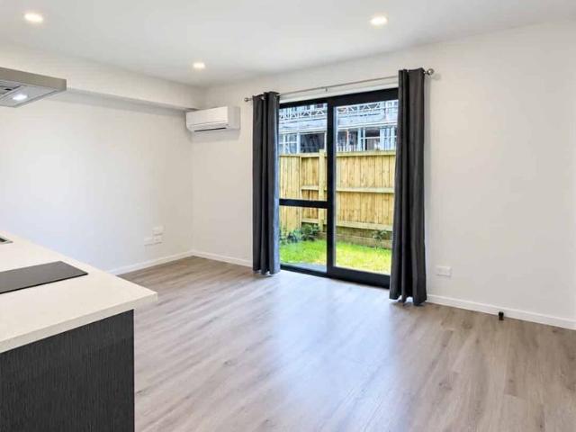 Modern open plan studio with carpark