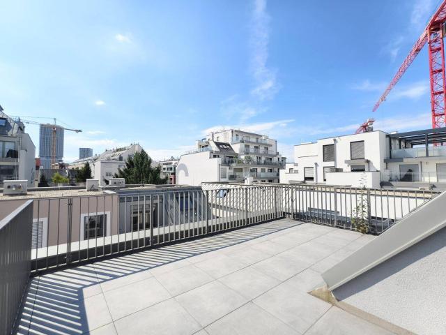 MODERN LIVING – Exklusive Dachgeschosswohnung mit Süd Terrasse Erstbezug auf Eigengrund KÜCHE INKLUSIVE