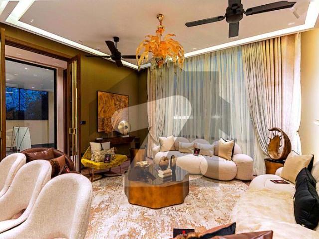 Modern Luxury Redefined 1 Kanal Brand New Fully Furnished Bungalow DHA Phase 6 | Triple Height Lobby | Basement | Home Theater | Pool | Exclusive Living | 25 Crore Negotiable DHA Phase 6