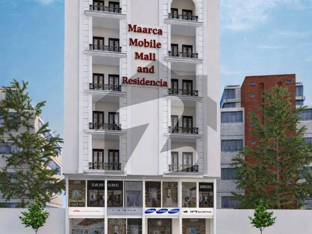 Modern Mobile Shops in Maarca Mobile Mall & Residencia | Prime Location Malir Karachi