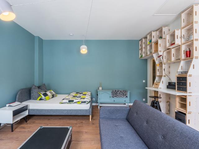 Modern Studio Apartment in Trendy Neukölln Berlin, Berlin Amsterdam Apartments for Rent
