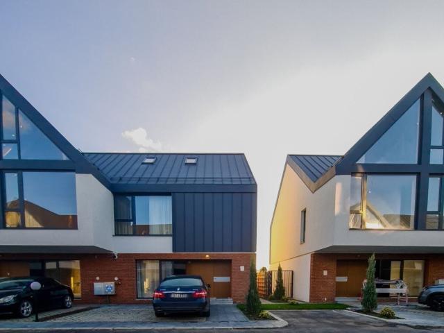 modern villa, residential complex, pipera area