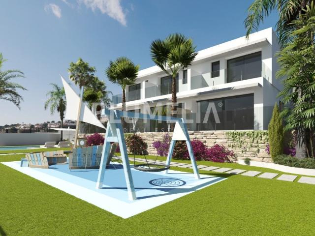 Moderna casa adosada de nueva construcción en venta en Fines. 106m² Finestrat