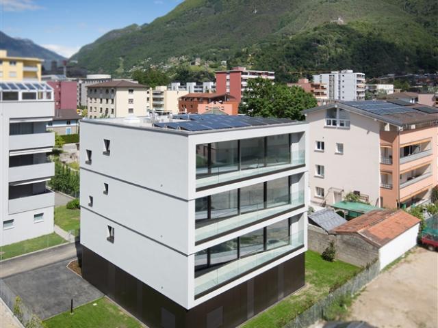 Moderna casa plurifamiliare con 3 unità da 3.5 locali a Bellinzona