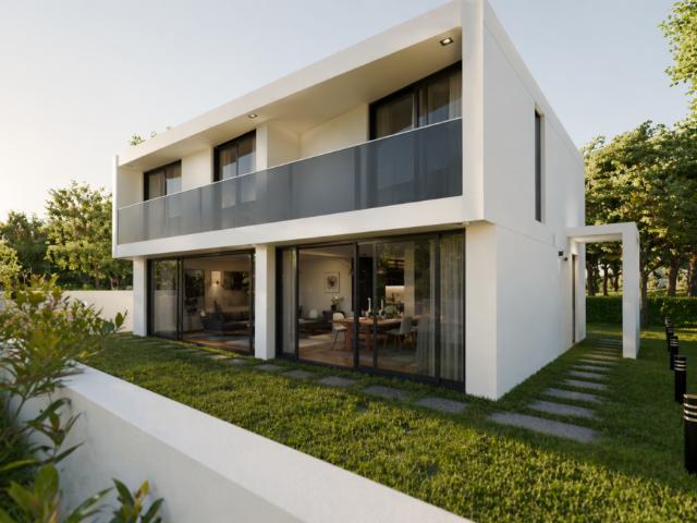 MODERNA E NUOVA VILLA 4.5 LOCALI CON GIARDINO A GRAVESANO