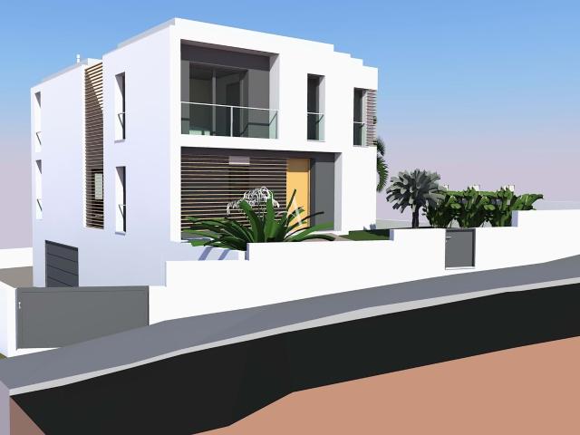 Moderna vila nova de 4 quartos com garagem no porão 2 carros em terreno de 525m² próximo ao centro de Leiria | A+ | ACPS10909
