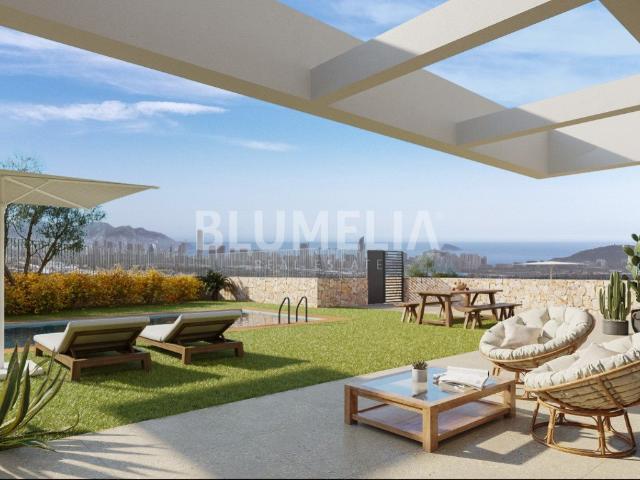 Moderna villa con vistas al mar en venta en Finestrat 125m² Finestrat
