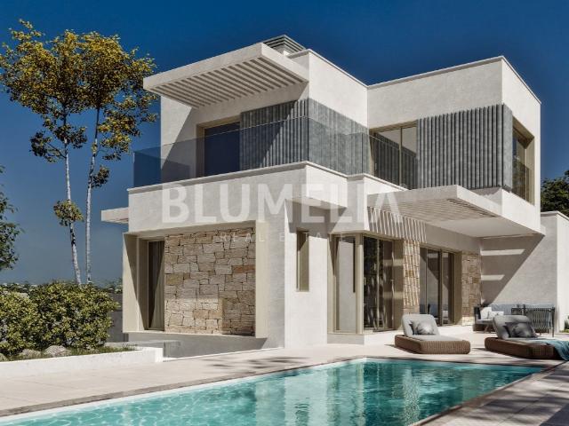 Moderna villa con vistas al mar en venta en Finestrat, Benid. 210m² Finestrat