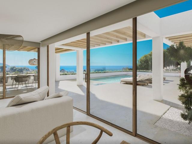 Moderna villa de nueva construcción, actualmente en construc. 440m² Moraira