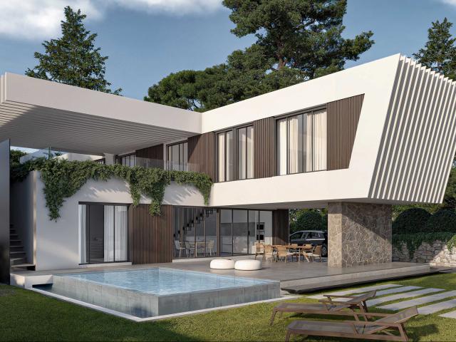 Moderna Villa de 4 Dormitorios con Piscina Privada, Solárium y Vistas Impresionantes