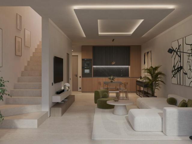 Moderna villetta a schiera con giardino privato, di nuova edificazione