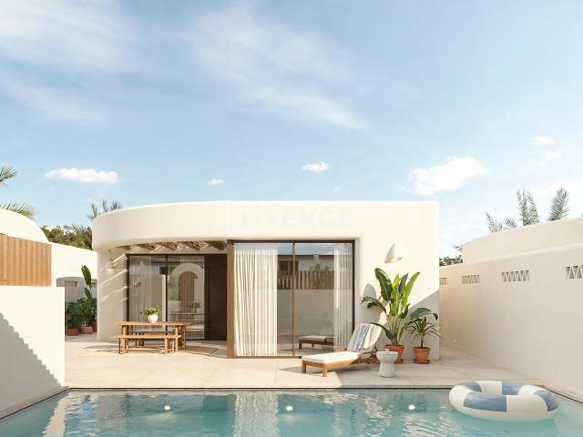 Modernas Villas de 3 Dormitorios con Piscina Privada en Algorfa