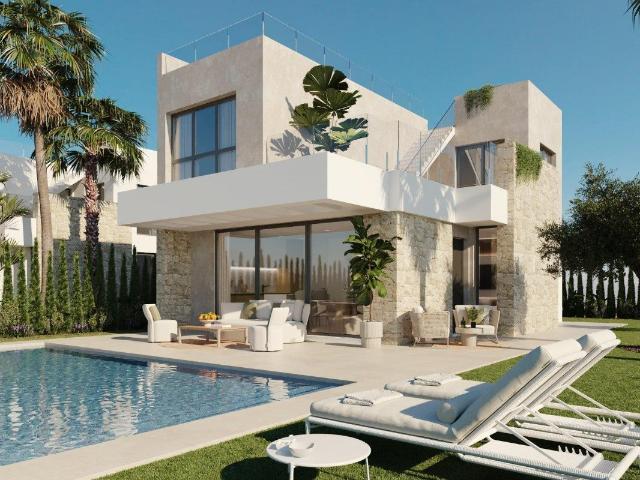 Modernas villas de nueva construcción con vistas al mar en F. 205m² Finestrat