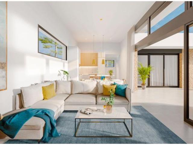 Modernas villas independientes en una planta con piscina privada