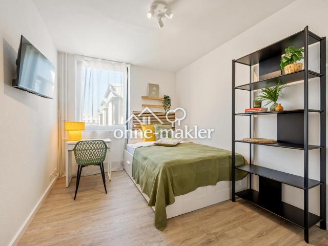 Moderne, NEU renovierte, voll möblierte Wohnung + Haushaltsartikel + Fahrrad, Zentral in Mainz