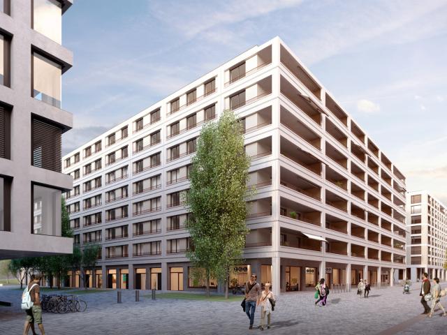 Moderne Neubauwohnung mit Loggia im Greencity
