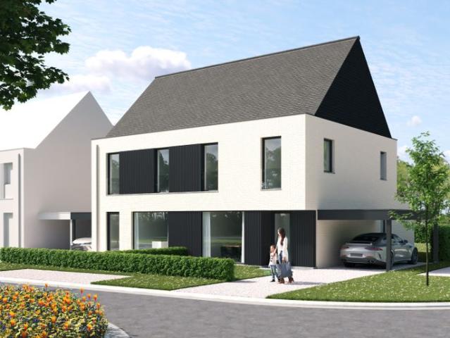 Moderne nieuwbouw B.E.N, 3 slpk, zolder, tuin Z, carport