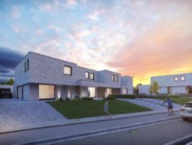 Moderne nieuwbouwwoning met zuidgerichte tuin te Zottegem
