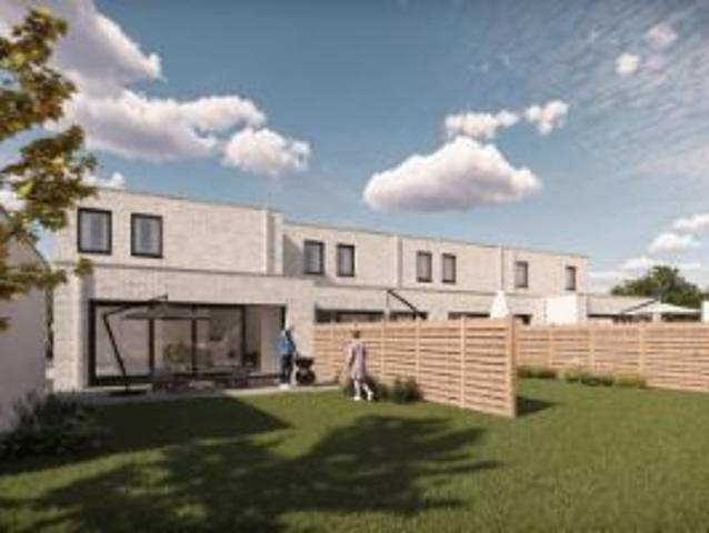 Moderne nieuwbouwwoning met zuidgerichte tuin te Zottegem