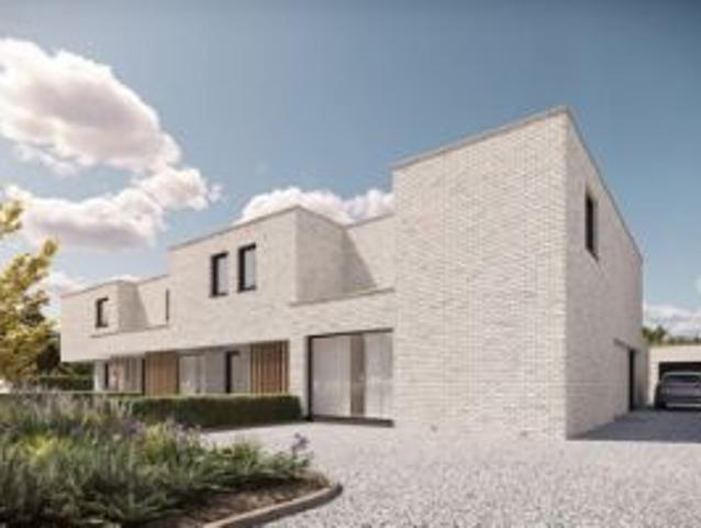 Moderne nieuwbouwwoning met zuidgerichte tuin te Zottegem