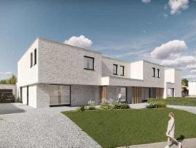 Moderne nieuwbouwwoning met zuidgerichte tuin te Zottegem