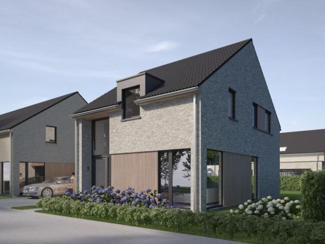 Moderne open bebouwing Lot 6 in RivaHof te Dentergem