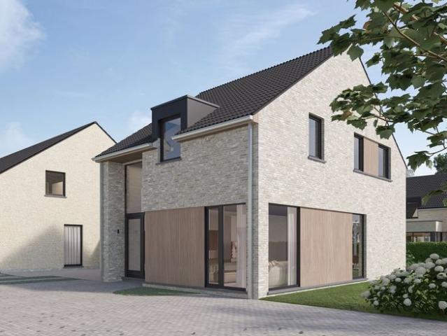 Moderne open bebouwing Lot 1 in RivaHof te Dentergem