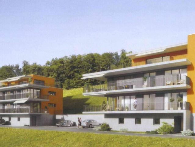 Moderne Attika mit grosser Terrasse