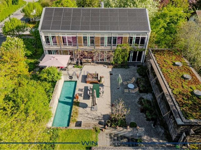 Moderne Architektur trifft Naturidylle