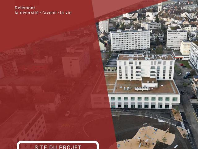 Moderne Büros zur Miete im Herzen von Delémont