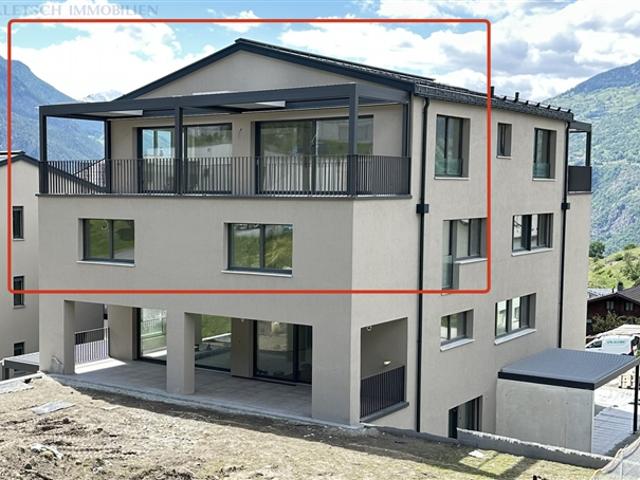 Moderne Duplex Attikawohnung in Ried Brig zu Verkaufen