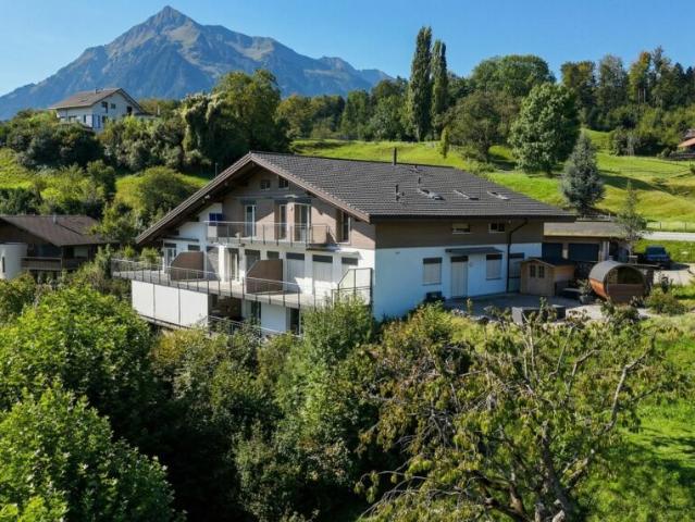 Moderne Dachgeschosswohnung mit spektakulärer Aussicht