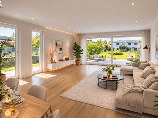 Moderne Doppelhaushälfte mit Garten – Wohnen am Rand von Mödling