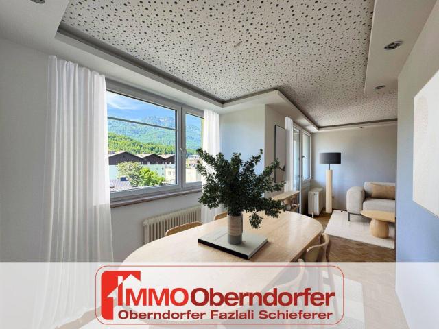 Moderne Drei Zimmer Wohnung mit Loggia und Bergblick | JAINZEN