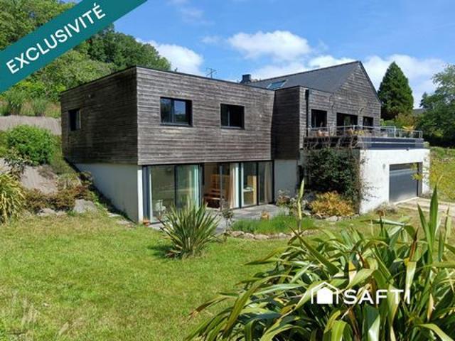 Moderne, éco performante, terrain 3000 m² arboré