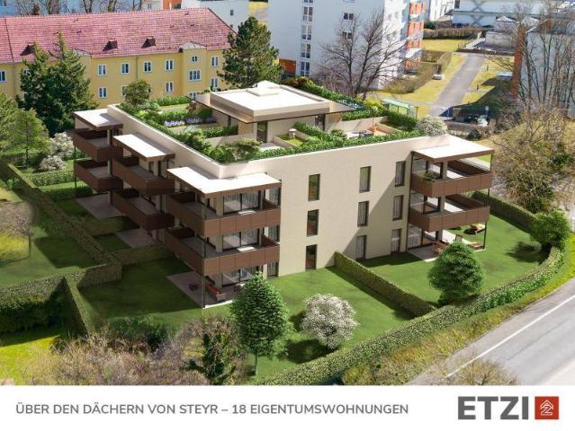 Moderne Eigentumswohnung in Steyr ab € 150.410